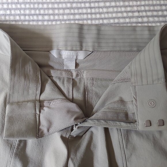 ATHLETA Wander Stash Skinny Pant Abalone Beige Size 4 - Picture 11 of 12